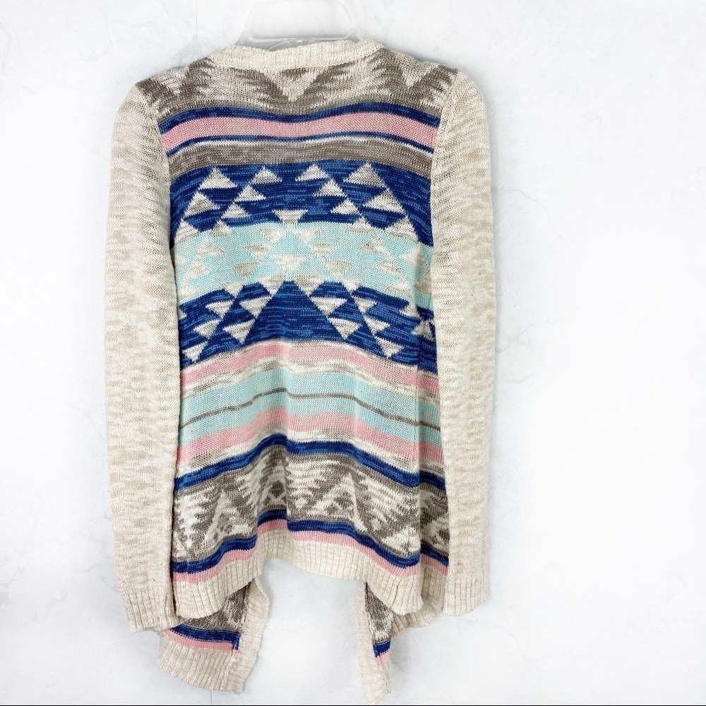 [Pink Republic] Knit Pattern Cardigan - Picture 2 of 2